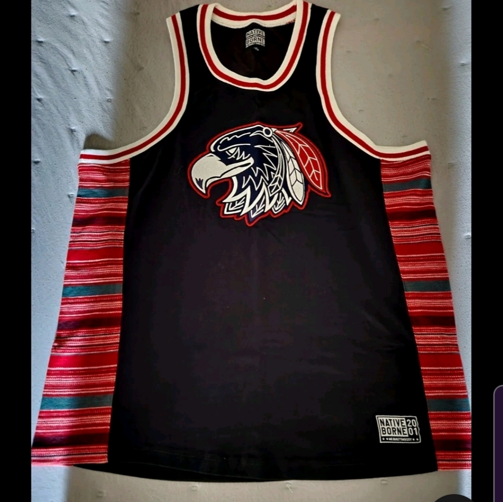 Native Black and Red Men's Jersey